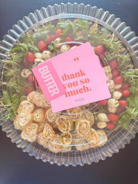 Party Tray - Pinwheels + Caprese Skewers