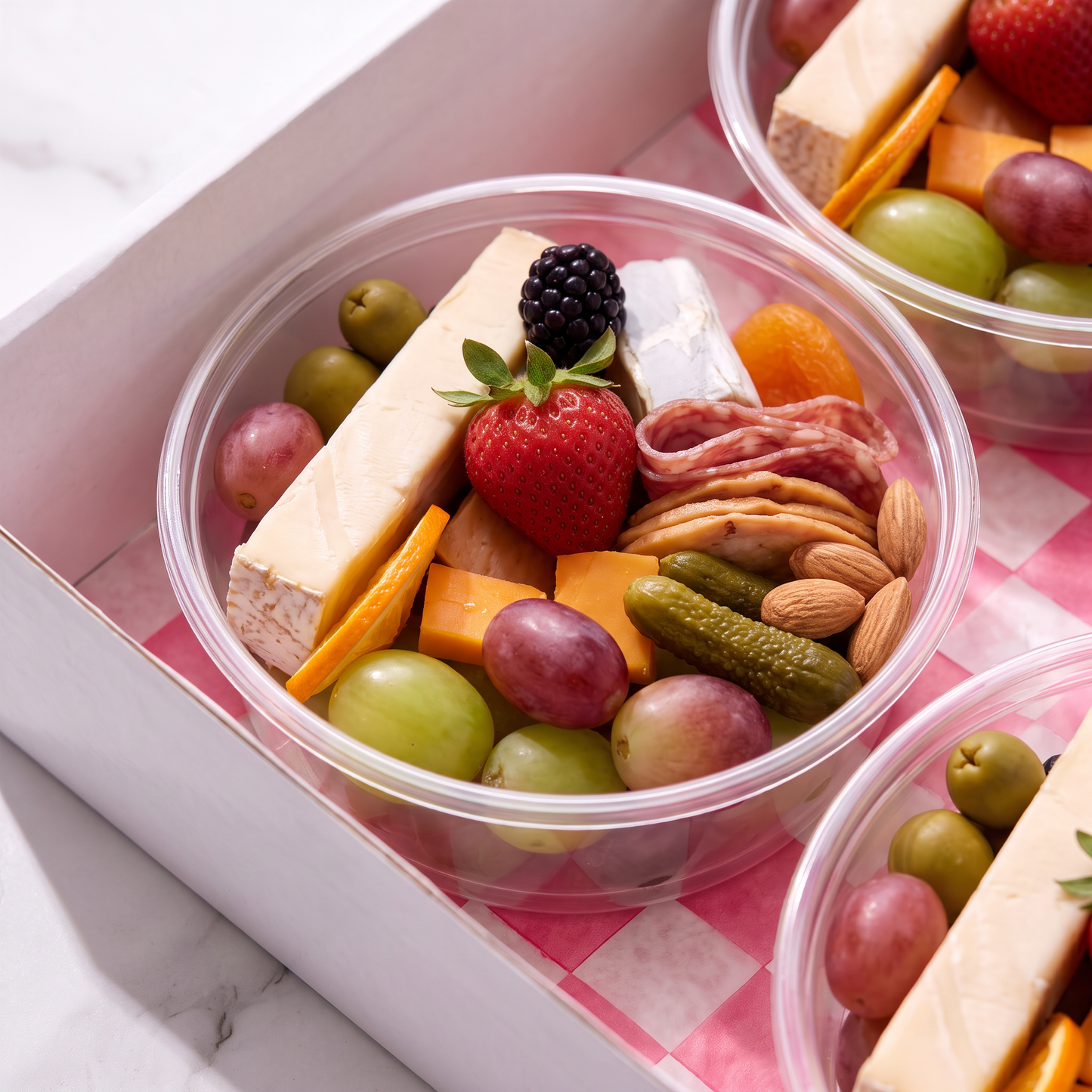 Charcuterie Graze Bowls (Set of 12) - Butter Catering KC | Kansas City Catering