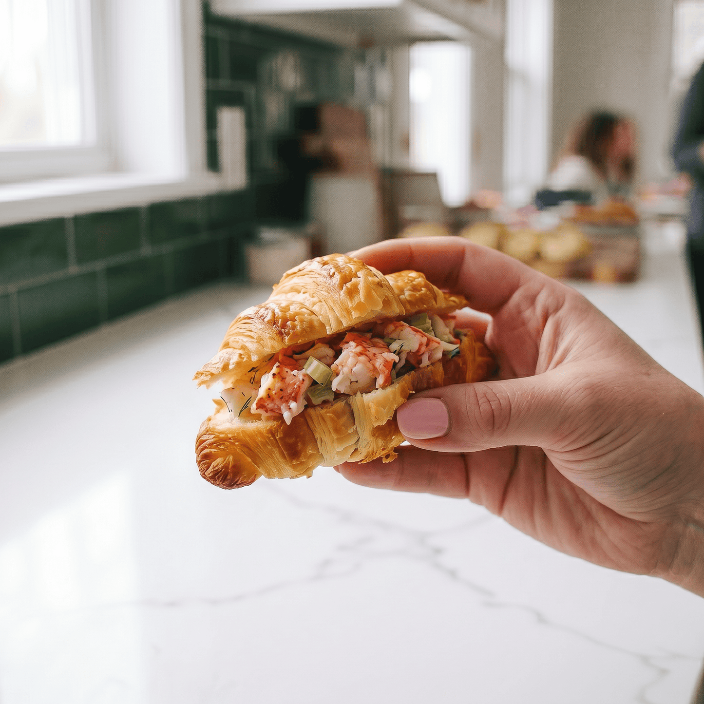 Crab Salad Croissant Tray - Butter Catering KC | Kansas City Catering