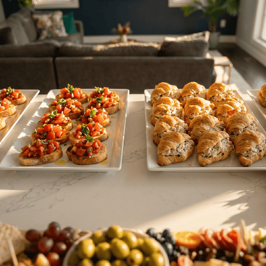 Grazing Flat Lay + 2 Apps | Per Person - Butter Catering KC | Kansas City Catering