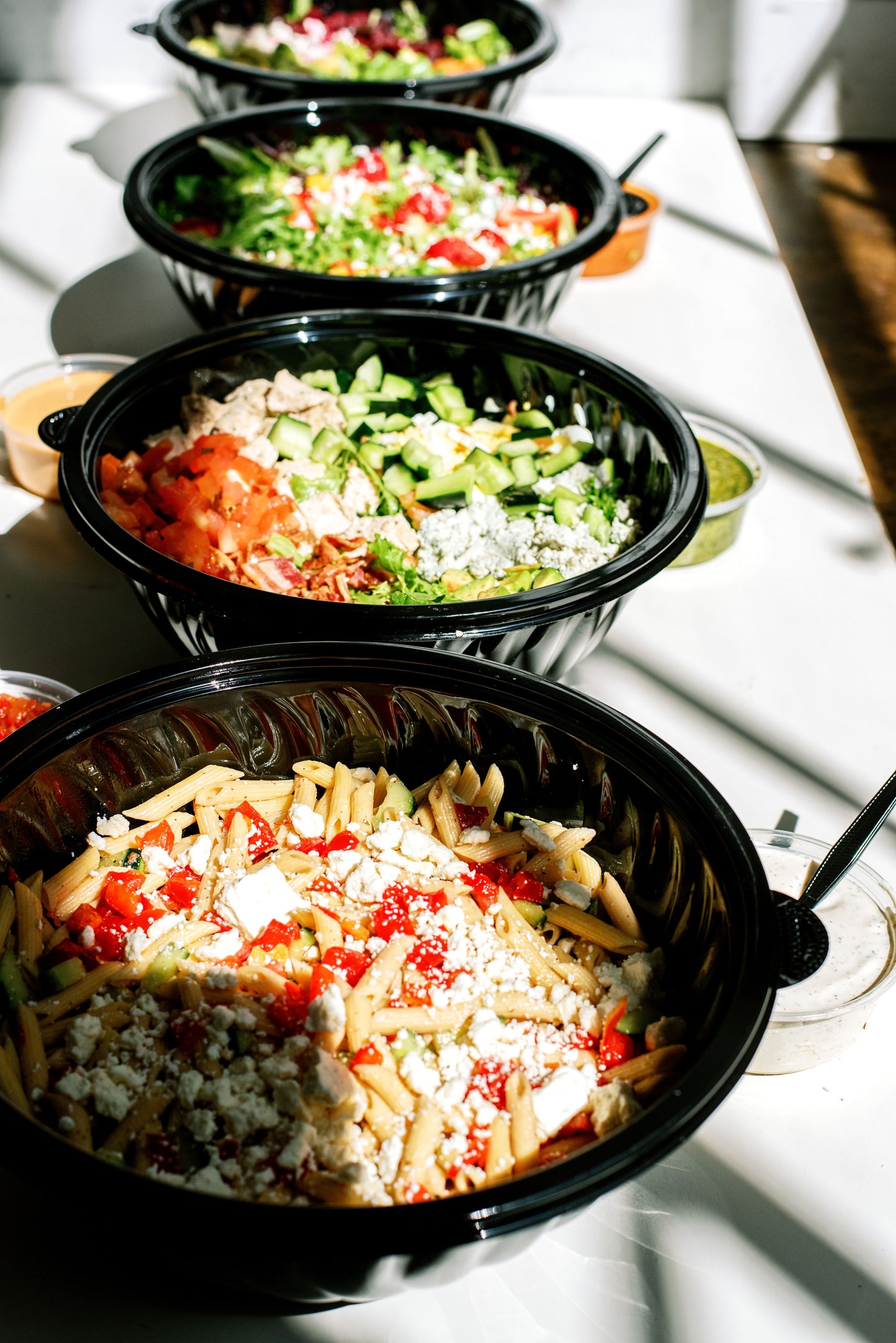Large Artisan Salad Bowls