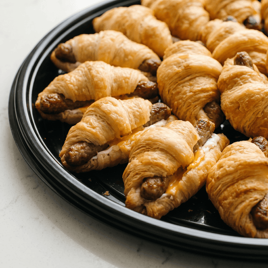 Stuffed Mini Sausage Breakfast Croissants - Butter Catering KC | Kansas City Catering