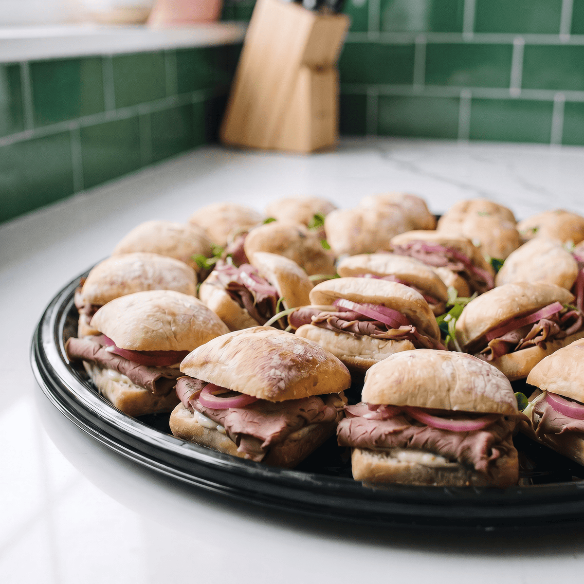 The Roast Beef Slider Tray - Butter Catering KC | Kansas City Catering
