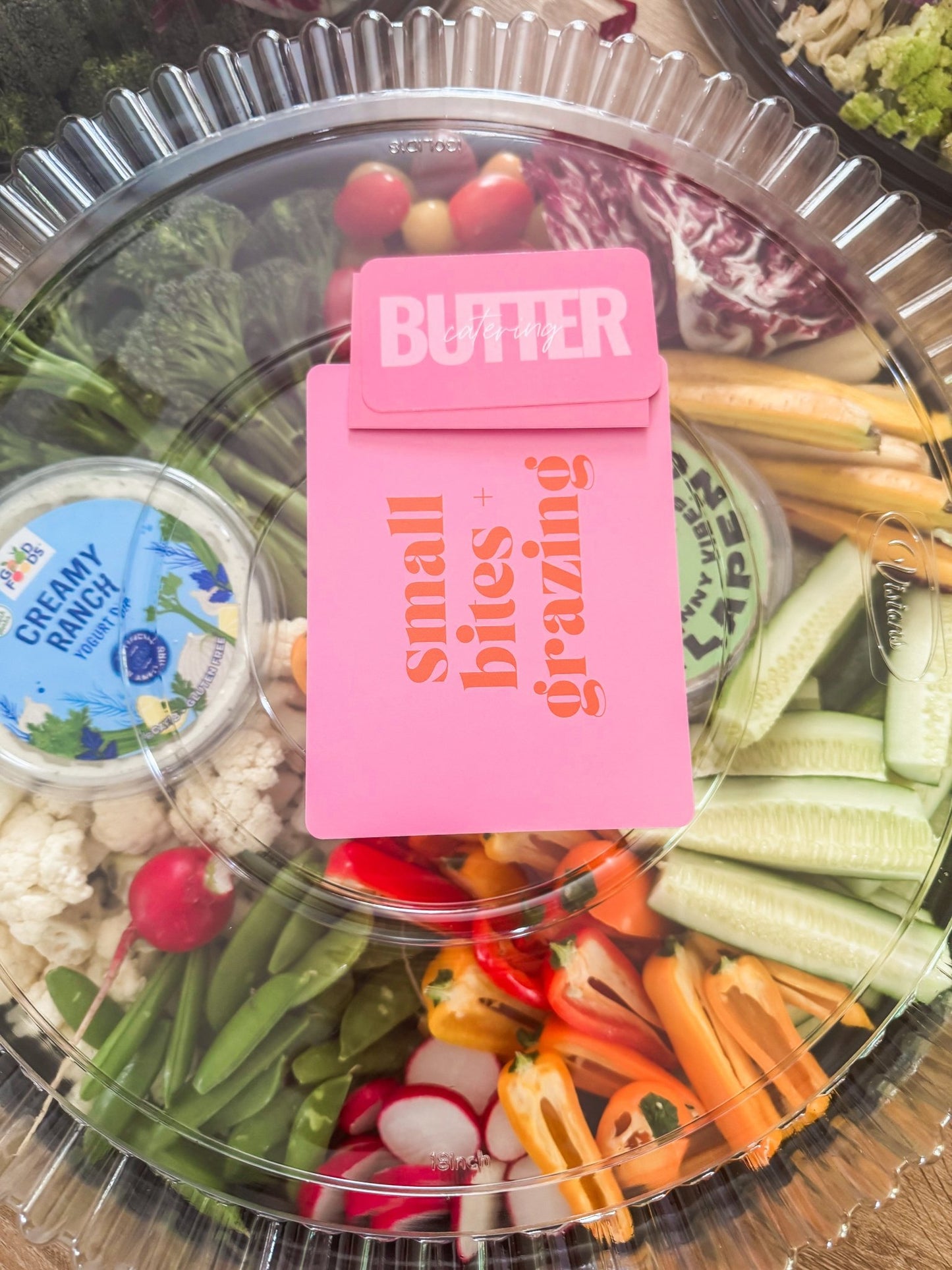 Veggie Crudité Tray - Butter KC