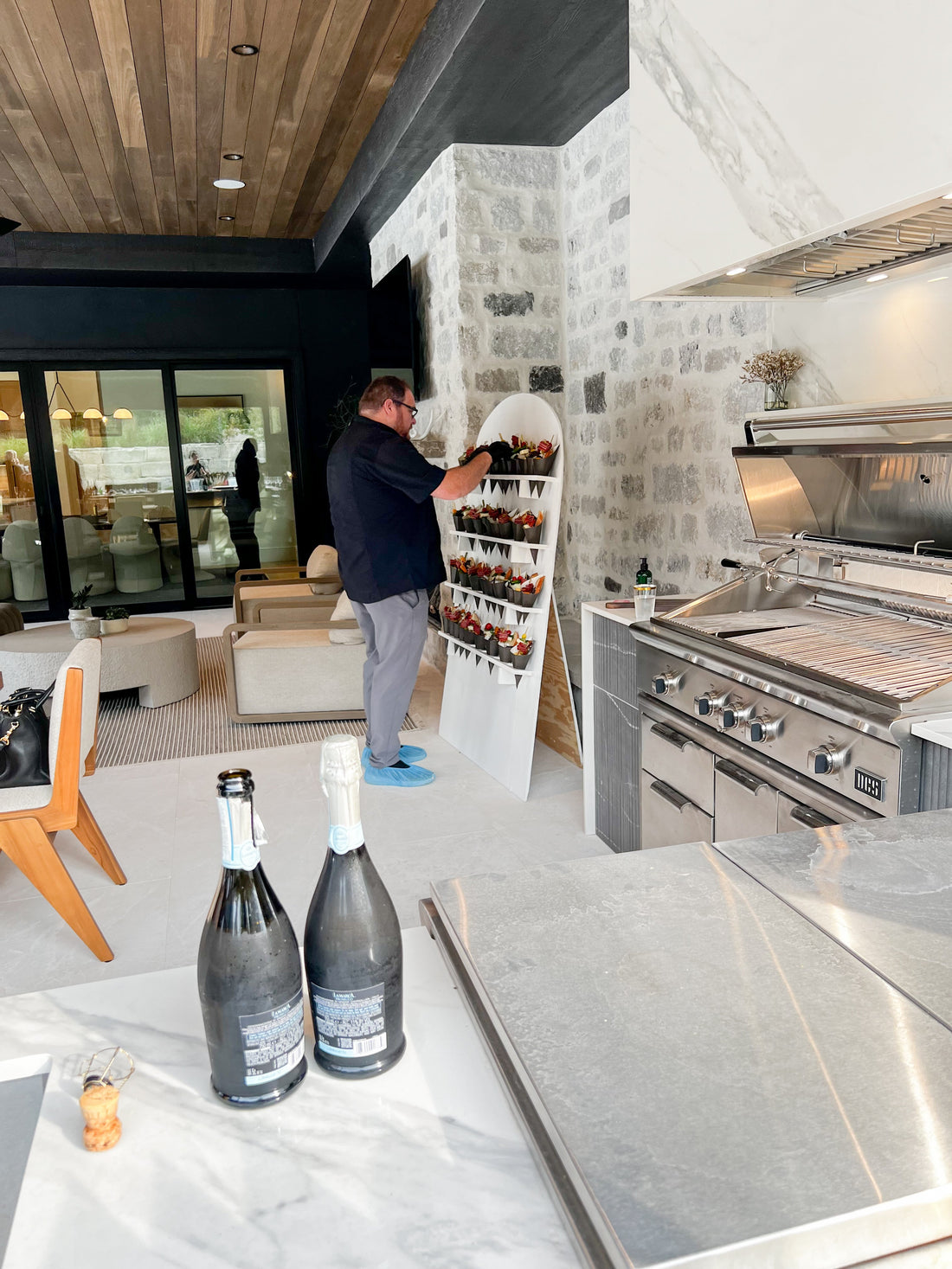 9.12 | Kansas City Luxury Events Cone Wall - Butter KC  | Kansas City Catering