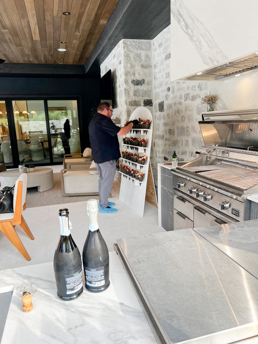 9.12 | Kansas City Luxury Events Cone Wall - Butter KC  | Kansas City Catering