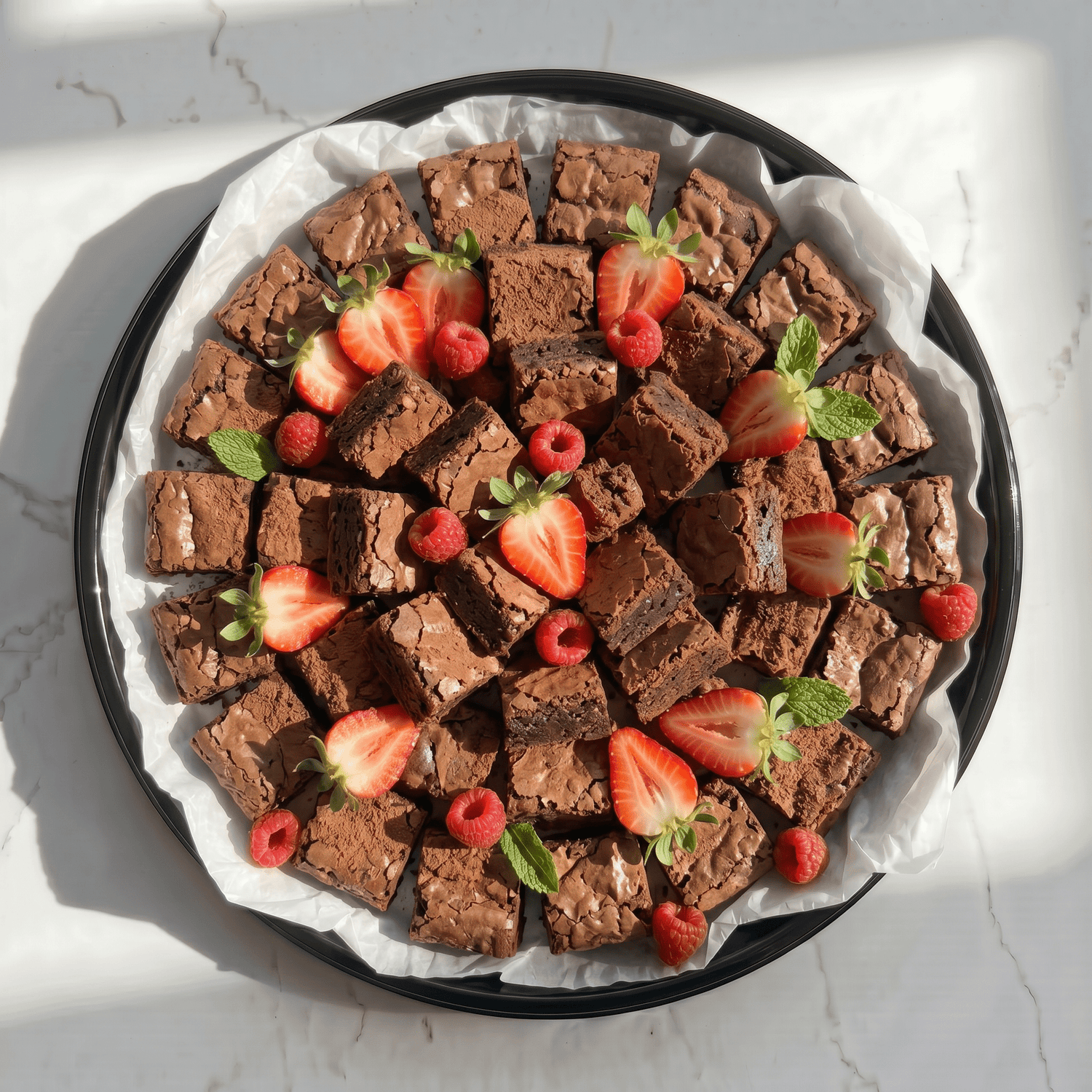 Brownie Bite Tray - Butter Catering KC | Kansas City Catering