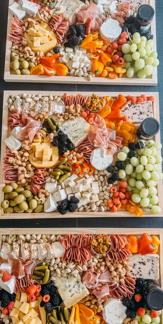 Charcuterie Graze + Go Board