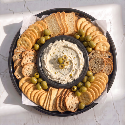 Dirty Martini Dip Tray