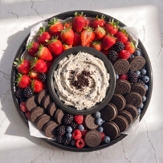 Cookies + Cream Whipped Dip Tray