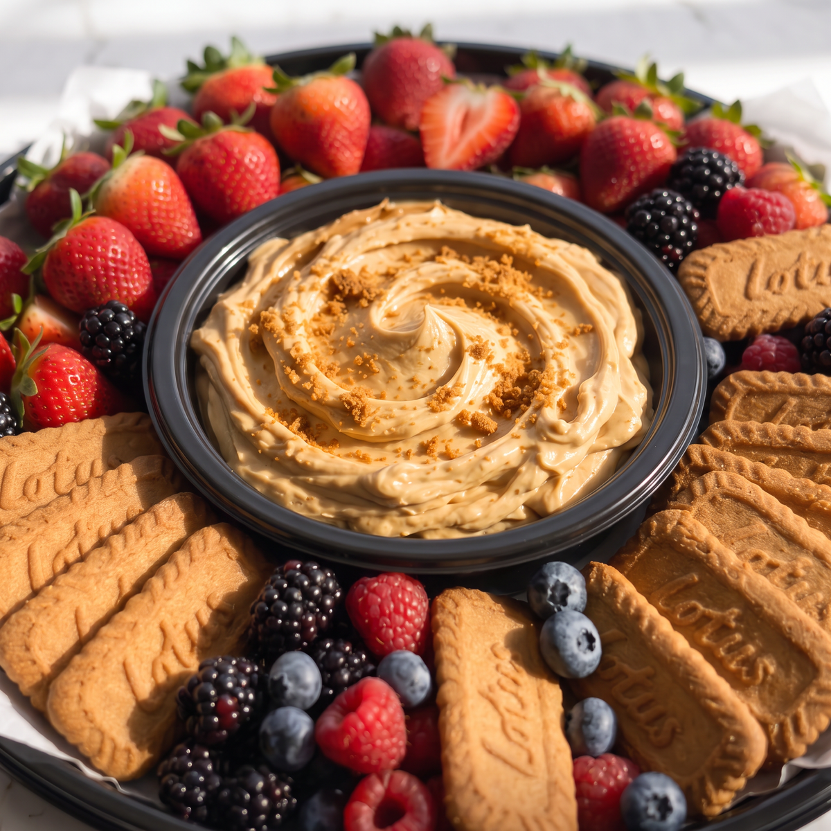 Biscoff Whipped Dip Tray
