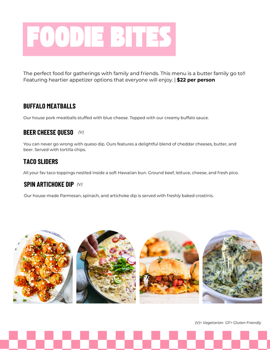 Foodie Bites | Per Person
