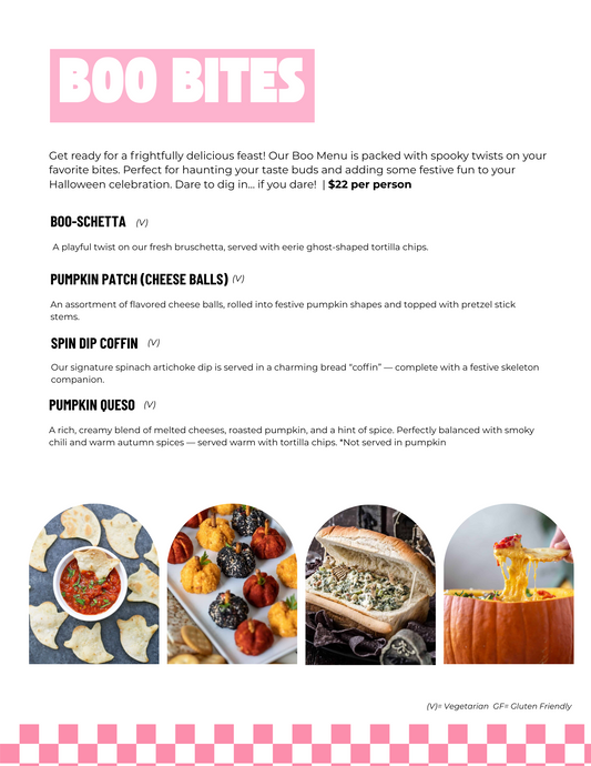 Boo Bites | Per Person