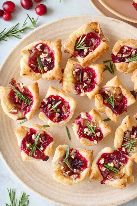 Cranberry + Brie Bites
