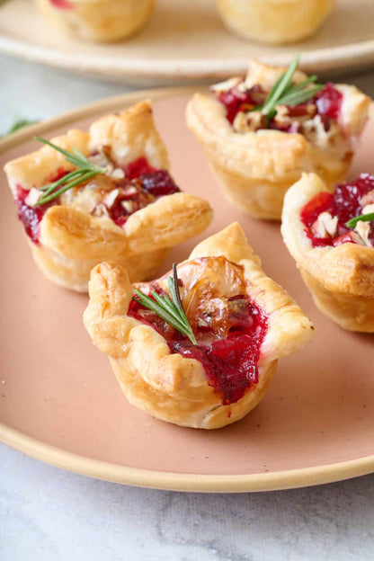 Cranberry + Brie Bites