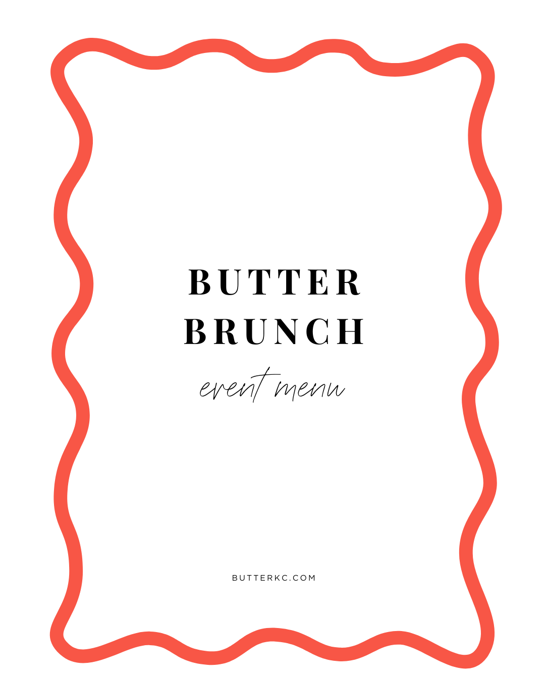 Butter Brunch | Event Catering