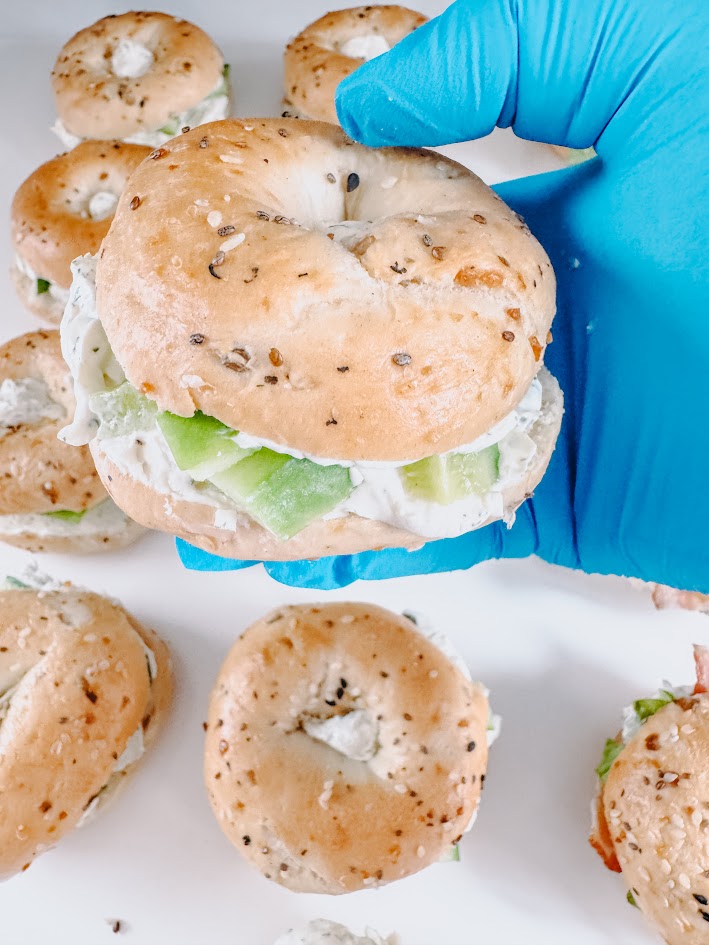 Mini Bagel Tray