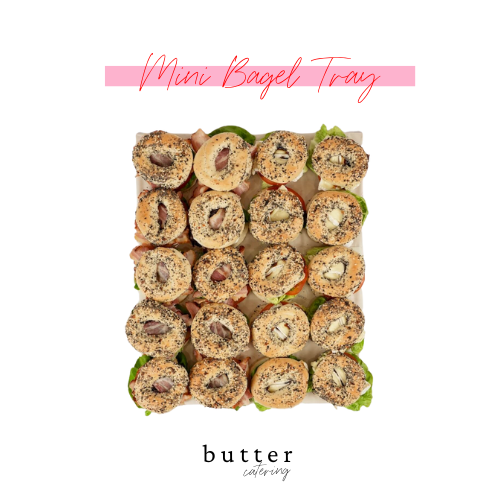 Mini Bagel Tray
