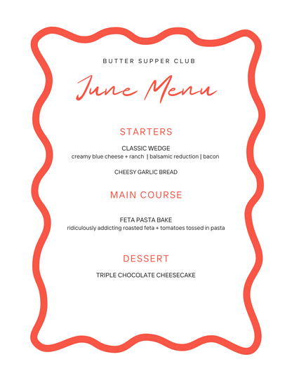 The Butter Supper Club | June