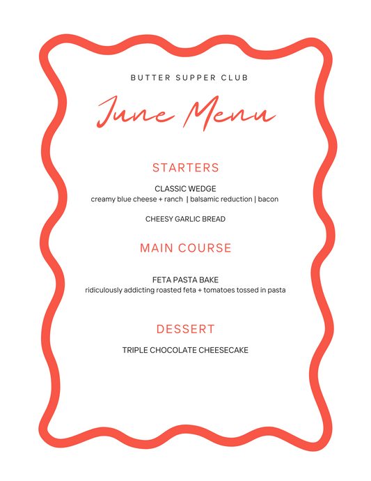 The Butter Supper Club | June