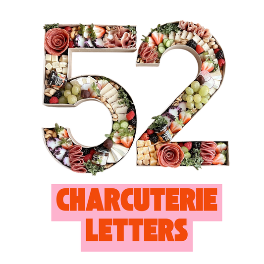 Letter/Number Graze Trays