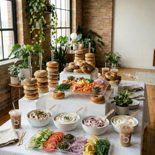 Bagel Bar| Per Person - Butter KC | Kansas City Catering