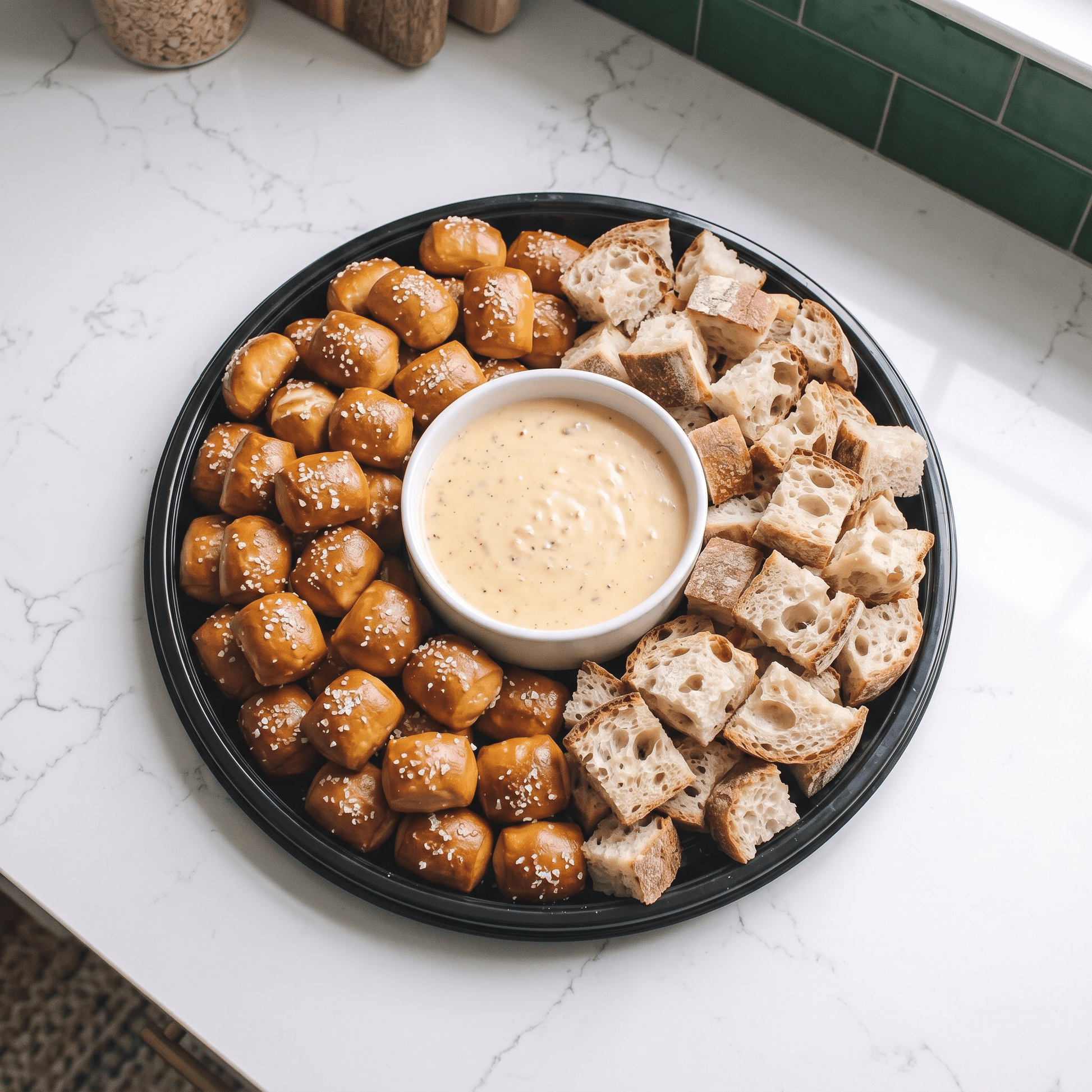 Beer Cheese Dip Tray - Butter Catering KC | Kansas City Catering