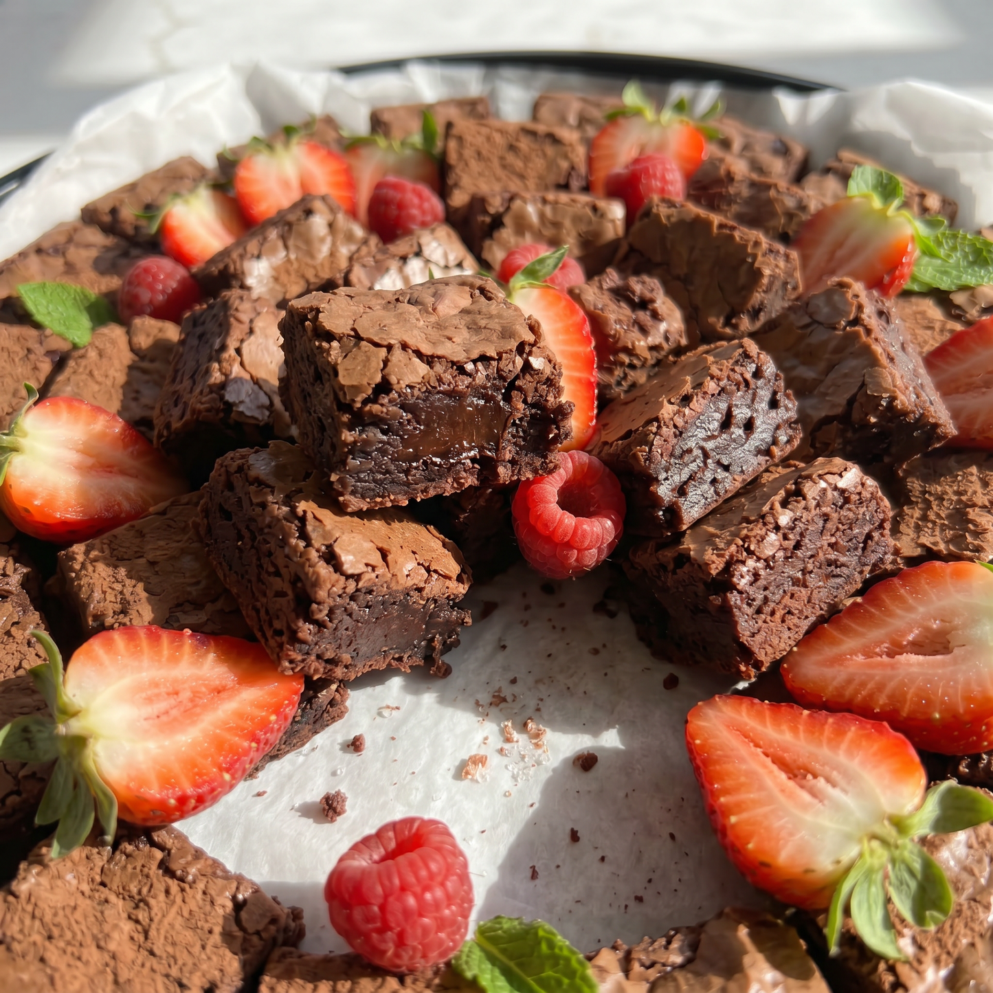 Brownie Bite Tray - Butter Catering KC | Kansas City Catering