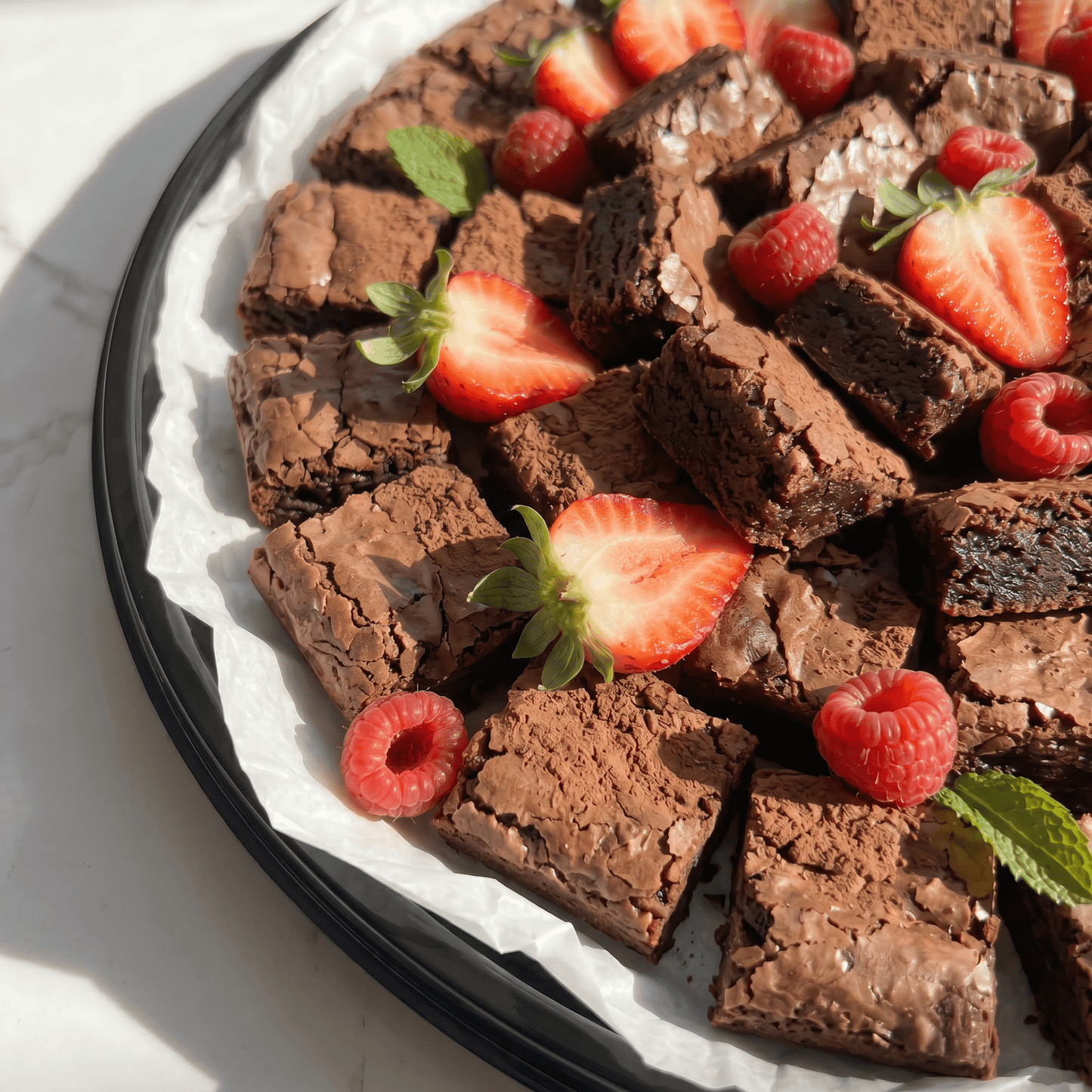 Brownie Bite Tray - Butter Catering KC | Kansas City Catering