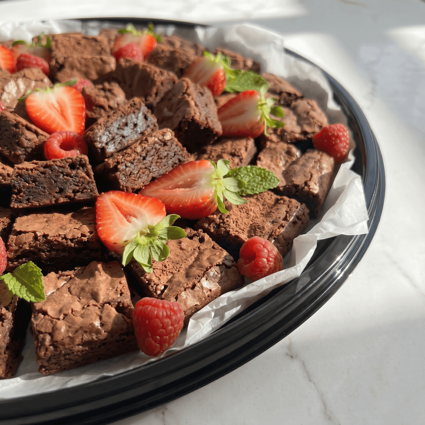 Brownie Bite Tray - Butter Catering KC | Kansas City Catering