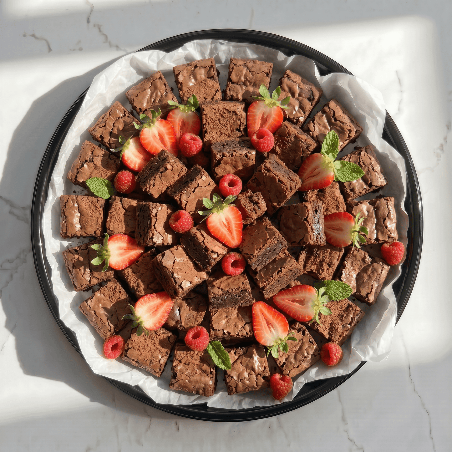 Brownie Bite Tray - Butter Catering KC | Kansas City Catering