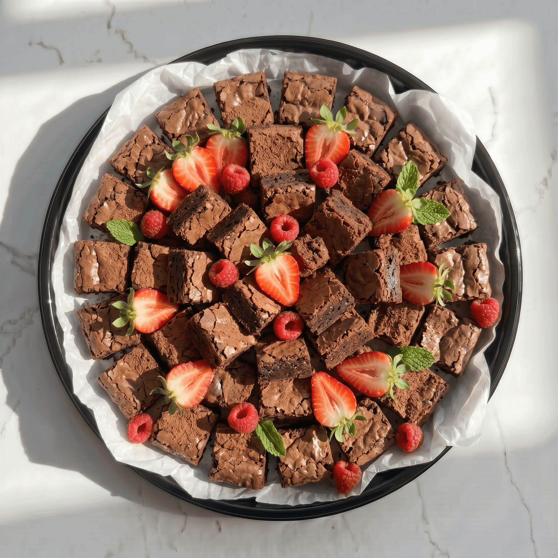Brownie Bite Tray - Butter Catering KC | Kansas City Catering