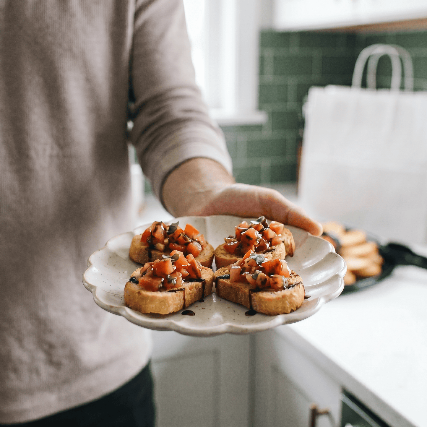 Bruschetta Dip Tray - Butter KC | Kansas City Catering