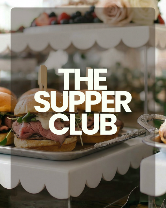 The Supper Club Menu