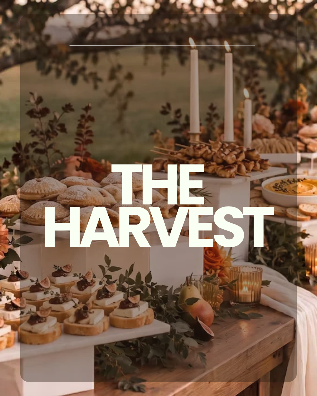 The Harvest Menu 🍂