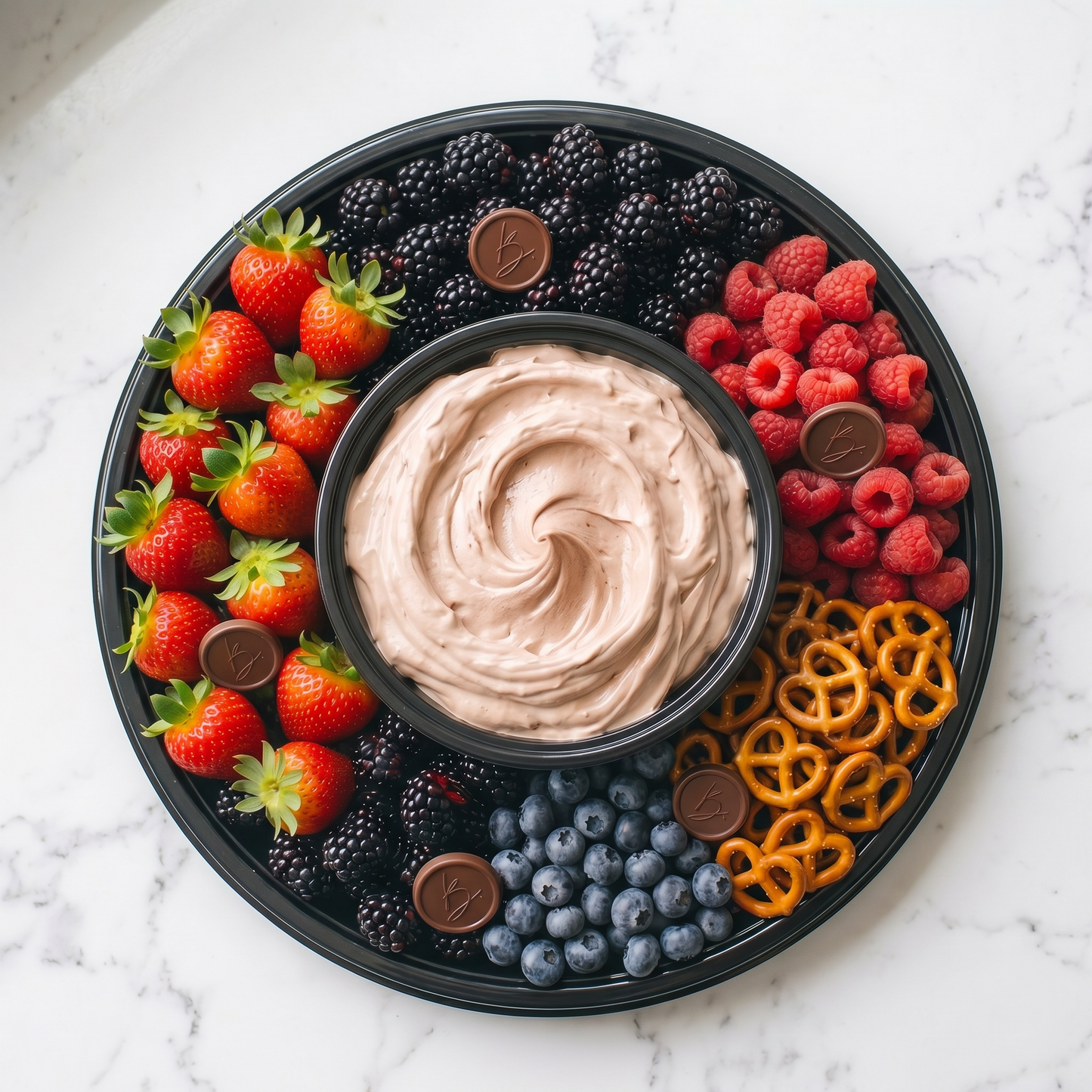 Chocolate Berry Dip Tray