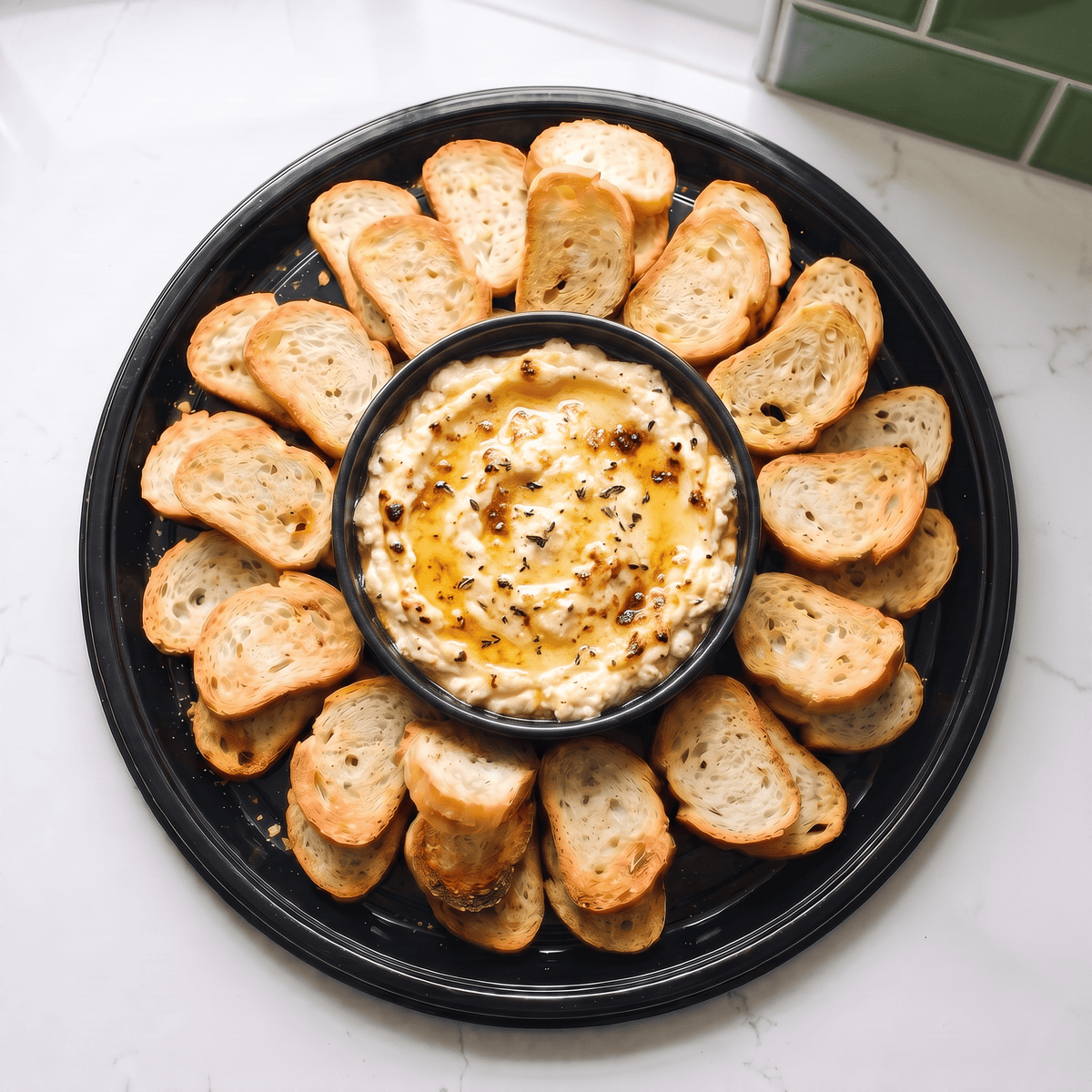 Caramelized Onion Feta Dip Tray - Butter Catering KC | Kansas City Catering