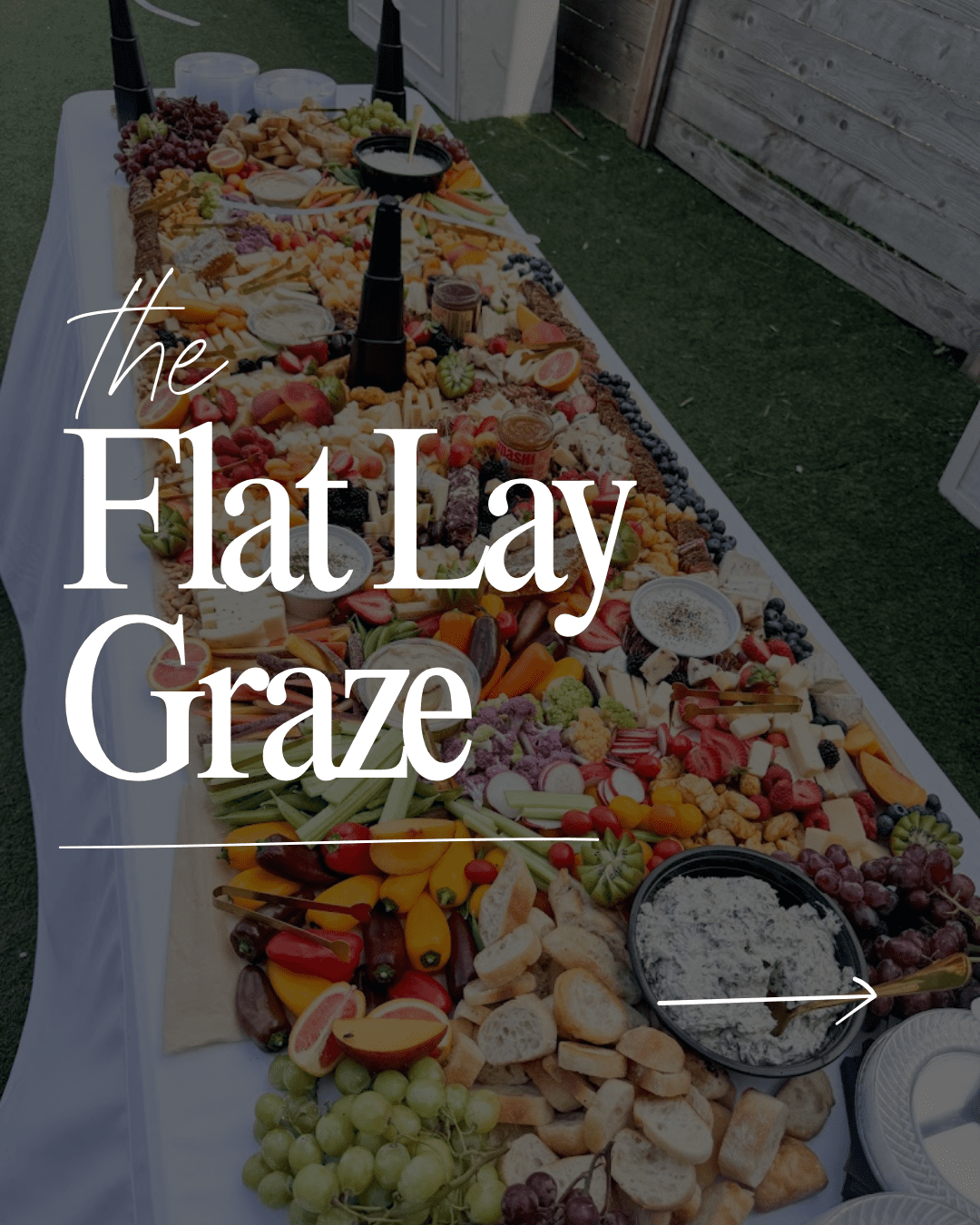 Charcuterie Flat Lay Graze | Per Person - Butter KC | Kansas City Catering