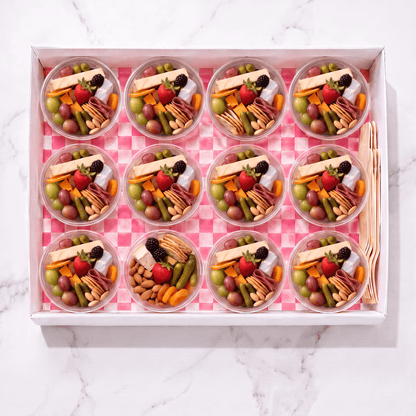 Charcuterie Graze Bowls (Set of 12) - Butter Catering KC | Kansas City Catering