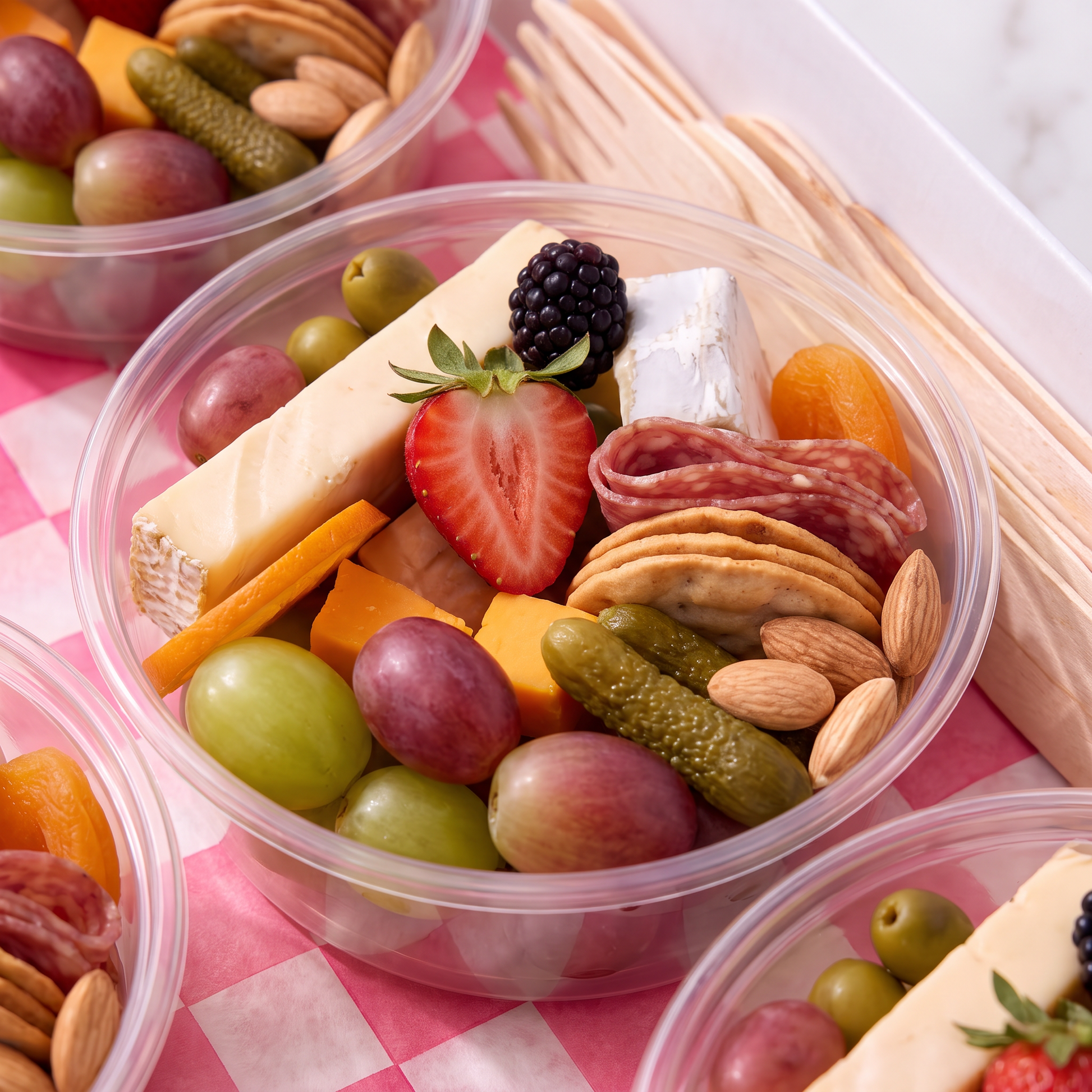 Charcuterie Graze Bowls (Set of 12) - Butter Catering KC | Kansas City Catering
