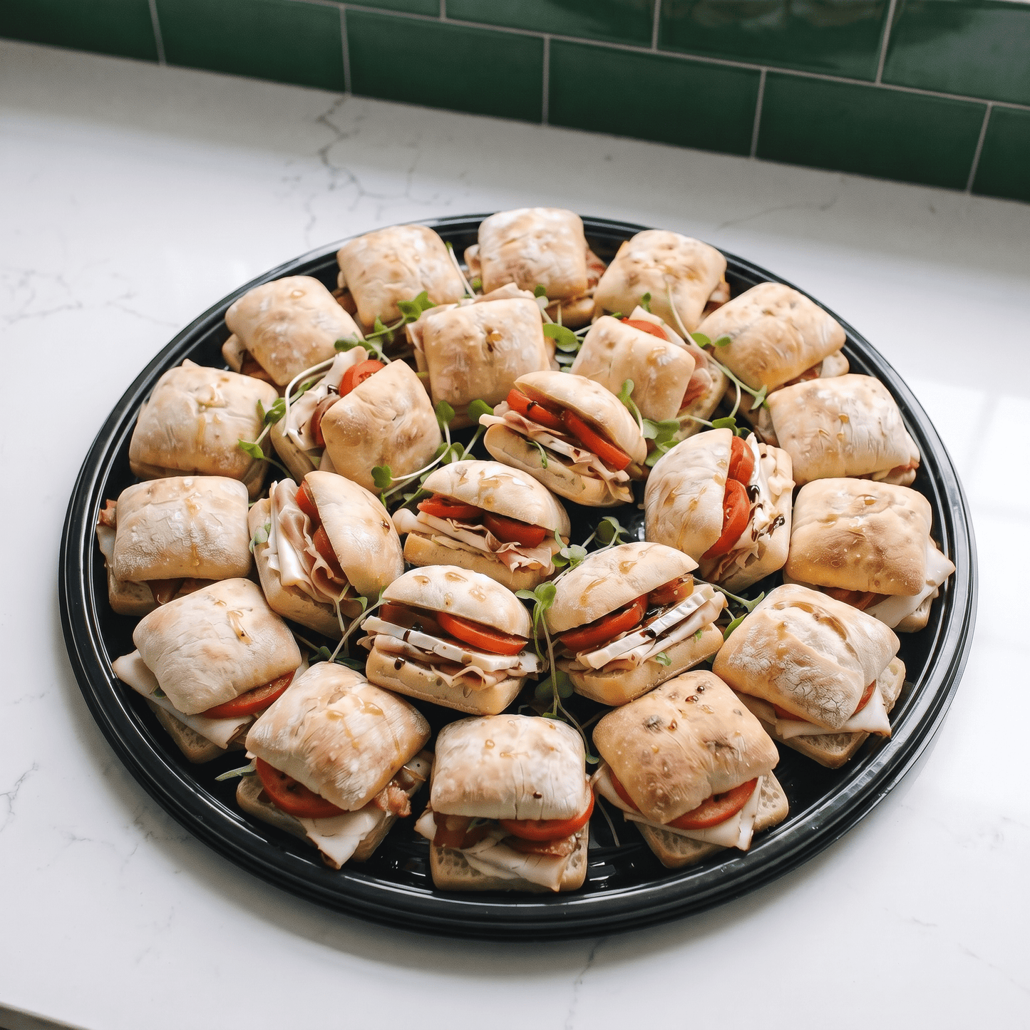 Charcuterie Slider Tray (24 sliders) - Butter Catering KC | Kansas City Catering