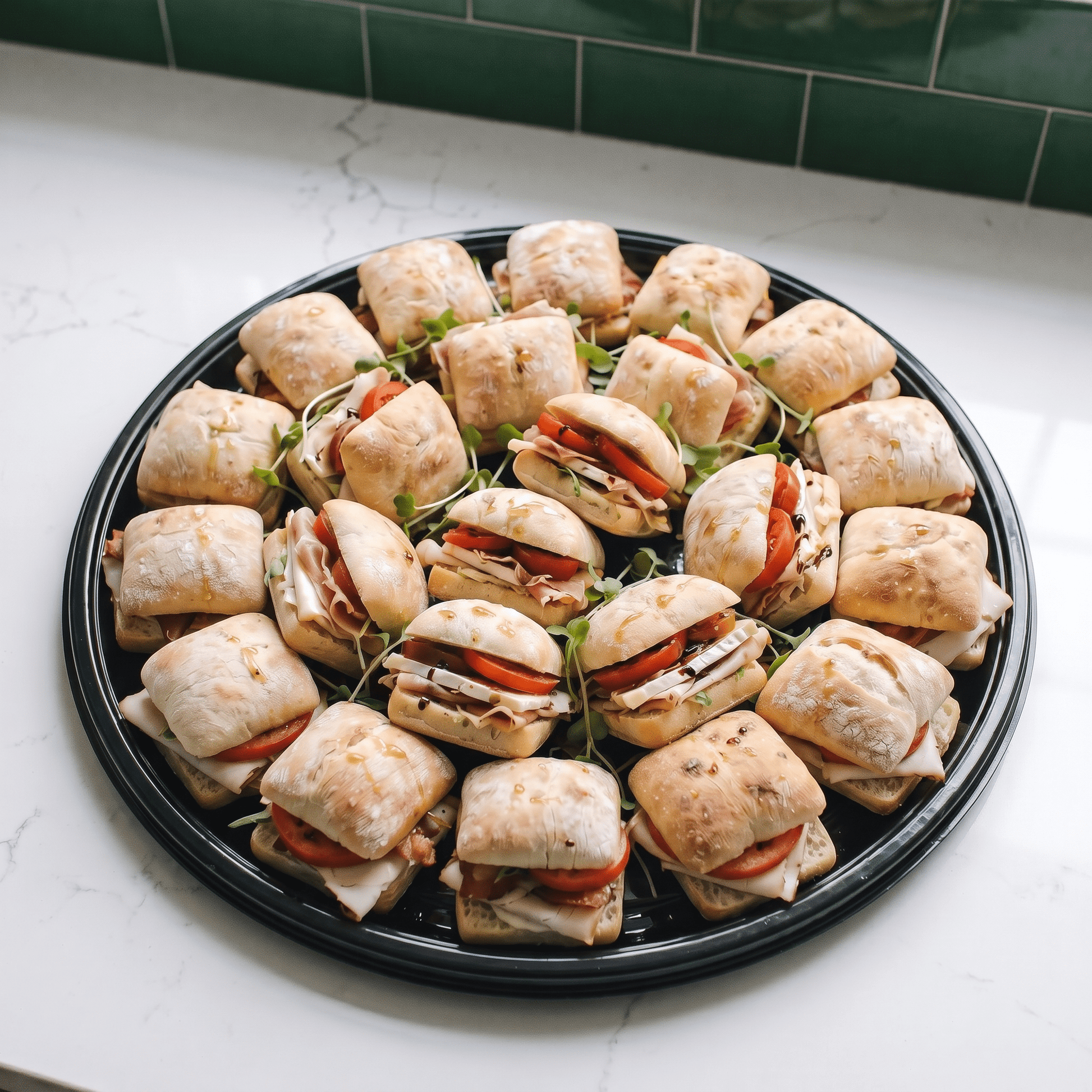 Charcuterie Slider Tray (24 sliders) - Butter Catering KC | Kansas City Catering