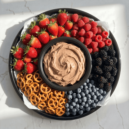 Chocolate Berry Dip Tray - Butter Catering KC | Kansas City Catering