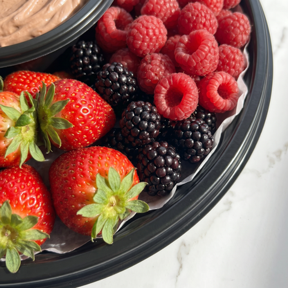Chocolate Berry Dip Tray - Butter Catering KC | Kansas City Catering