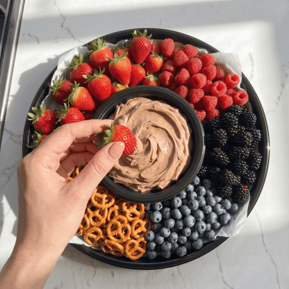 Chocolate Berry Dip Tray - Butter Catering KC | Kansas City Catering