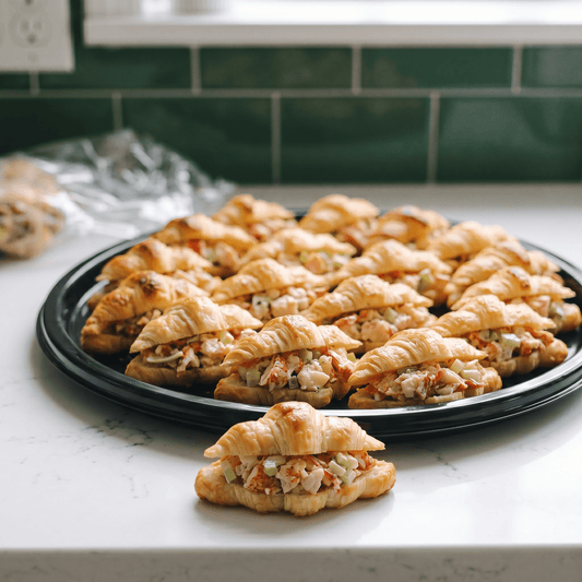 Crab Salad Croissant Tray - Butter Catering KC | Kansas City Catering