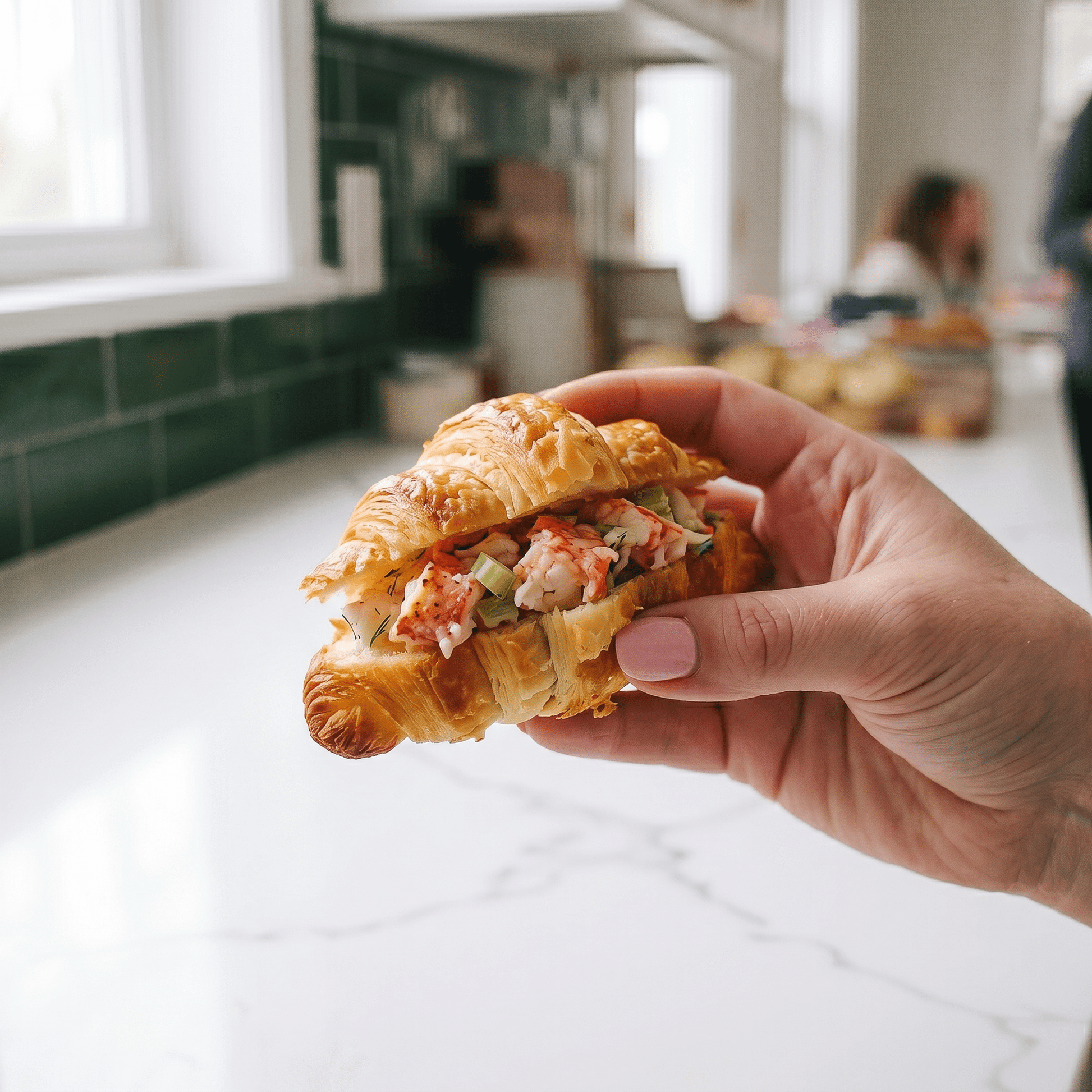 Crab Salad Croissant Tray - Butter Catering KC | Kansas City Catering