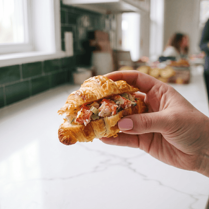 Crab Salad Croissant Tray - Butter Catering KC | Kansas City Catering