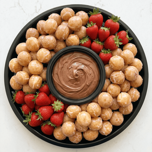 Donut Holes & Nutella Brunch Tray - Butter Catering KC | Kansas City Catering