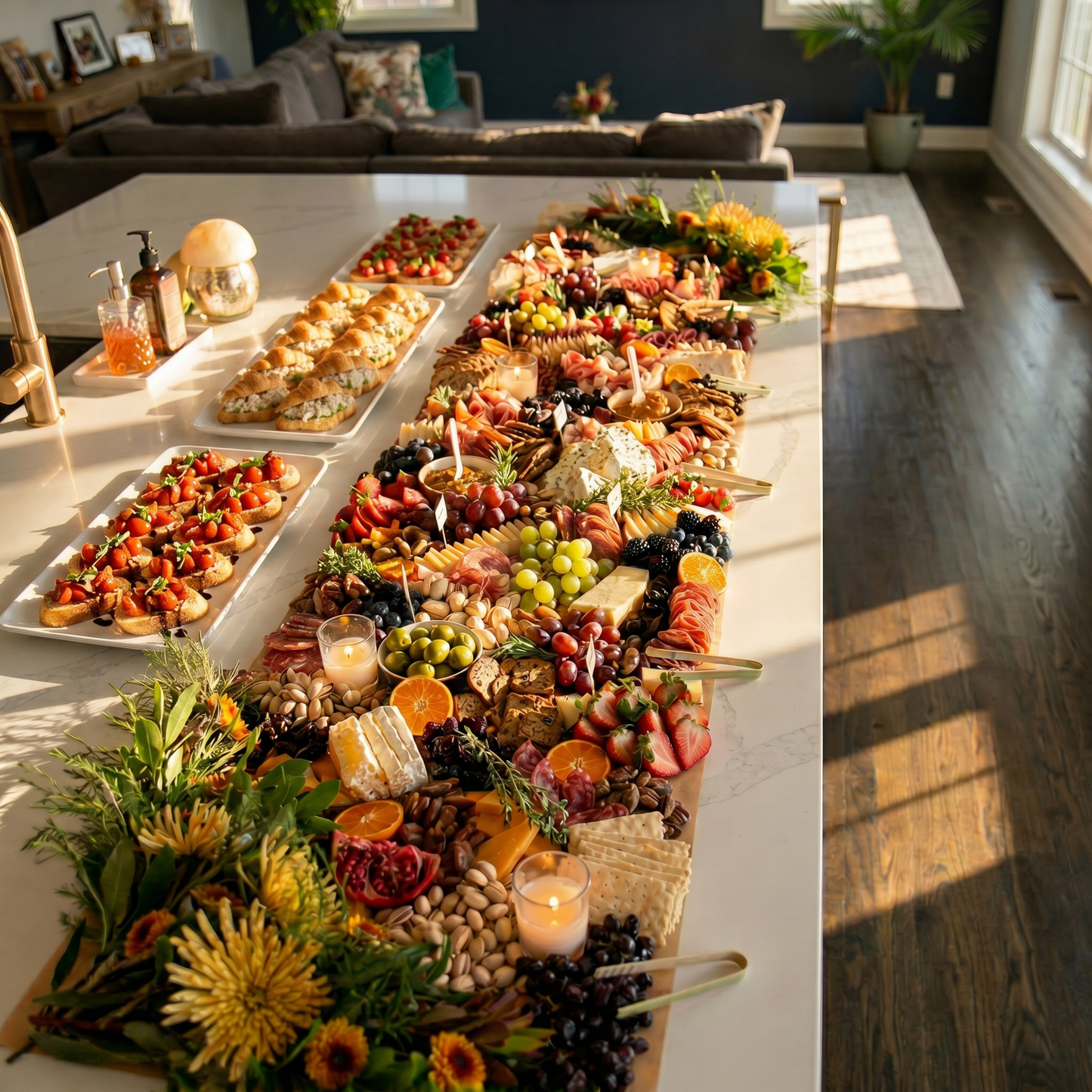 Grazing Flat Lay + 2 Apps | Per Person - Butter Catering KC | Kansas City Catering
